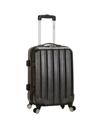 Rockland Melbourne 20" Hardside Carry-on Spinner In Metallic