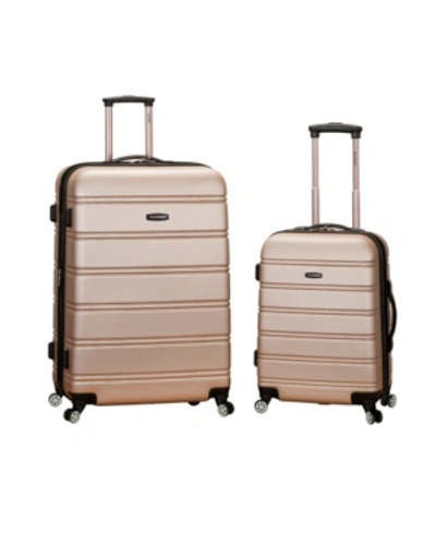 Rockland 2-pc. Hardside Luggage Set In Champagne