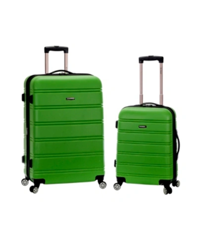 Rockland 2-pc. Hardside Luggage Set In Green