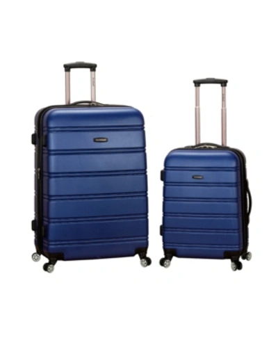 Rockland 2-pc. Hardside Luggage Set In Blue