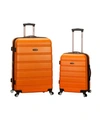 Rockland 2-pc. Hardside Luggage Set In Orange
