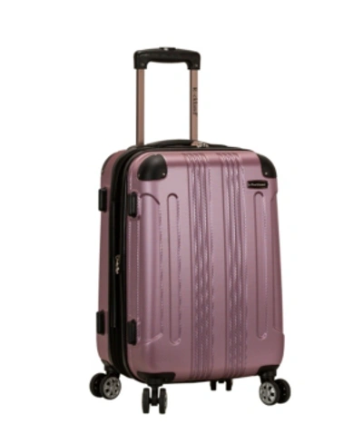 Rockland Sonic 20" Hardside Carry-on Spinner In Pink