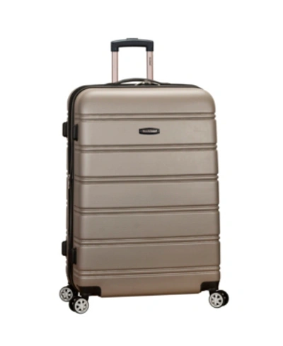 Rockland 28" Hardside Check-in Spinner In Silver