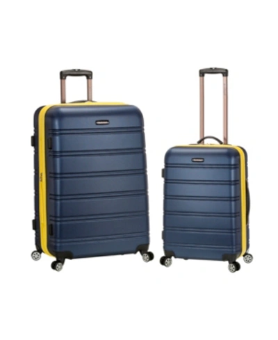 Rockland 2-pc. Hardside Luggage Set In Navy