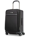 Hartmann Metropolitan 2 Domestic Carry-on Expandable Spinner Suitcase In Deep Black