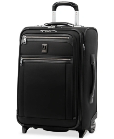 Travelpro Platinum Elite 22" 2-wheel Softside Carry-on In Shadow Black