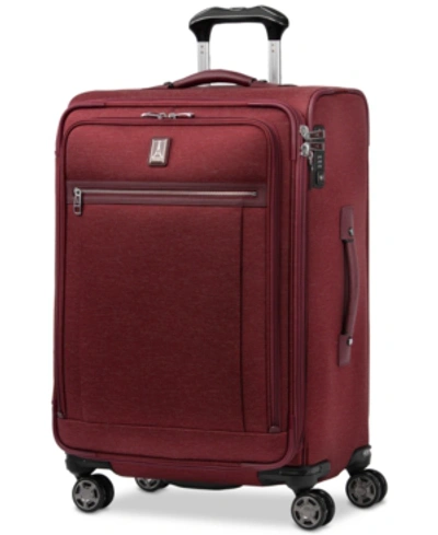 Travelpro Platinum Elite 25" Softside Check-in Spinner In Bordeaux