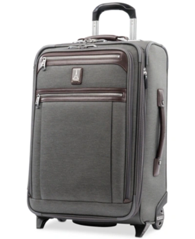 Travelpro Platinum Elite 22" 2-wheel Softside Carry-on In Vintage Grey