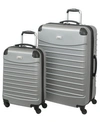 Geoffrey Beene 2-piece Hardside Set In Gray