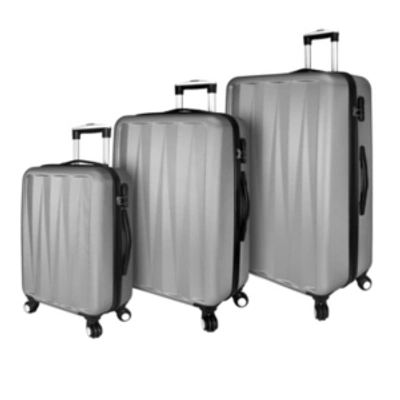 Elite Luggage Verdugo 3-pc. Hardside Luggage Spinner Set In Grey