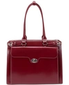 Mcklein Winnetka Briefcase In Red