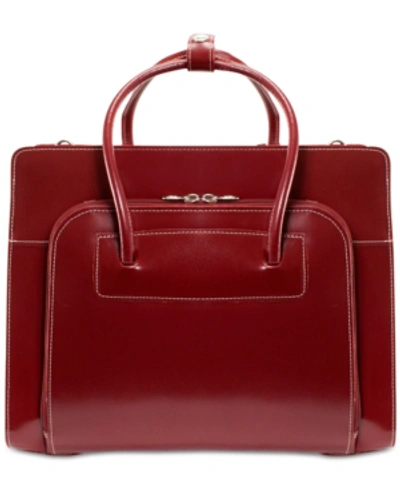 Mcklein Lake Forest Briefcase In Red