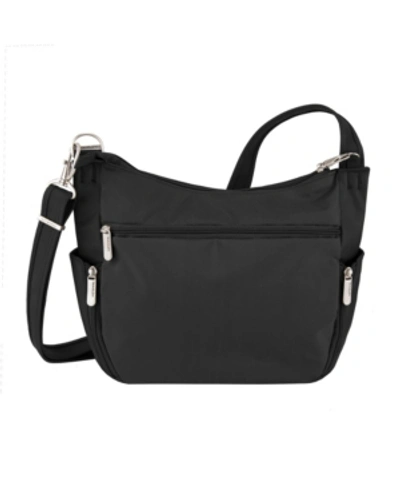 Travelon Anti-theft Classic Crossbody Bucket Bag In Black