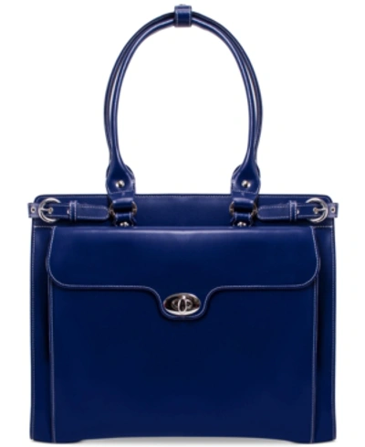 Mcklein Winnetka Briefcase In Navy