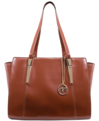 Mcklein Aldora Business Tote In Brown