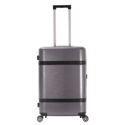 Triforce Luggage Triforce David Tutera Bordeaux 30" Spinner Luggage In Graphite