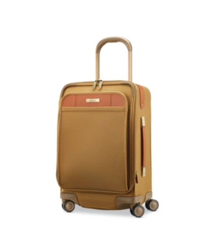 Hartmann Ratio Classic Deluxe 2 Global 20" Softside Carry-on Spinner In Safari