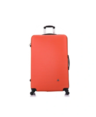 Inusa Royal 32" Lightweight Hardside Spinner Luggage In Orange
