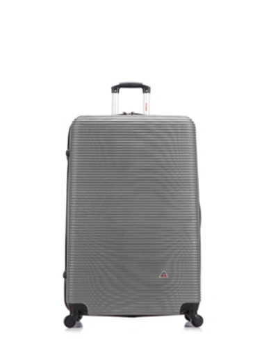 Inusa Royal 32" Lightweight Hardside Spinner Luggage In Silver