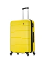 Dukap Rodez 28" Lightweight Hardside Spinner Luggage In Yellow