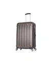 DUKAP INTELY 28" HARDSIDE SPINNER LUGGAGE WITH INTEGRATED WEIGHT SCALE