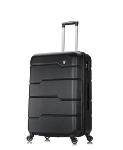 Dukap Rodez 28" Lightweight Hardside Spinner Luggage In Black
