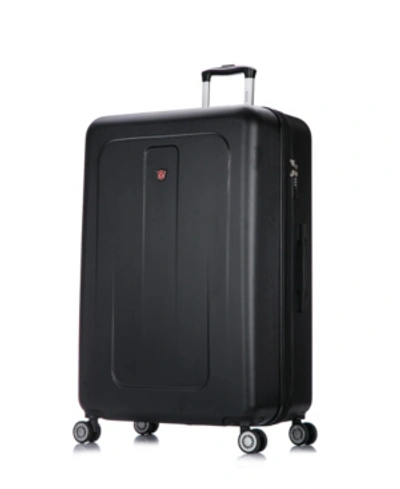 Dukap Crypto 32" Lightweight Hardside Spinner Luggage In Black