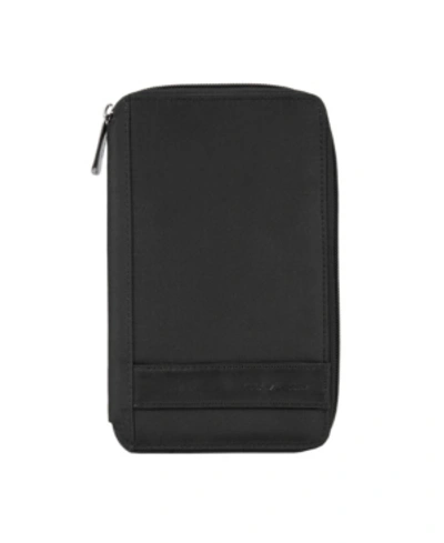 Travelon Rfid Blocking Multi-passport Holder In Black