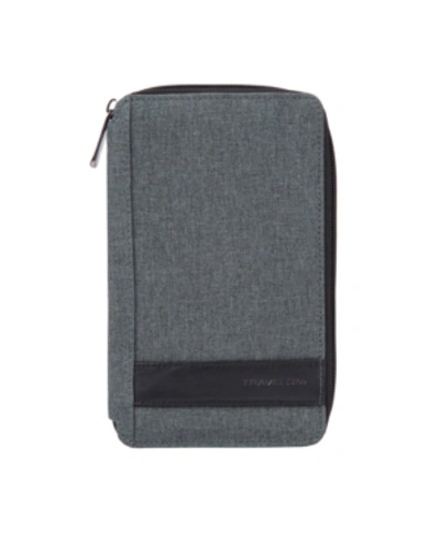 Travelon Rfid Blocking Multi-passport Holder In Medium Gre