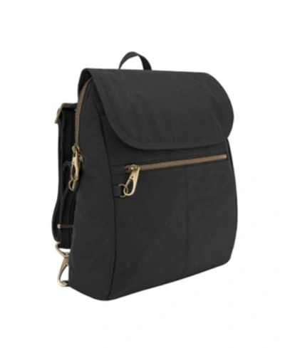 Travelon Anti-theft Signature Backpack In Black