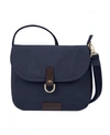 Travelon Anti-theft Courier Saddle Crossbody In Navy