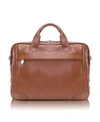 Mcklein Bronzeville Medium Laptop Briefcase In Brown