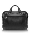 Mcklein Bronzeville Medium Laptop Briefcase In Black