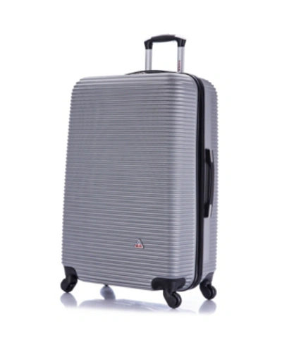 Inusa Royal 28" Lightweight Hardside Spinner Luggage In Silver