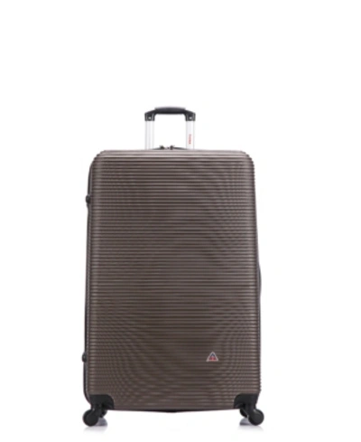Inusa Royal 32" Lightweight Hardside Spinner Luggage In Brown