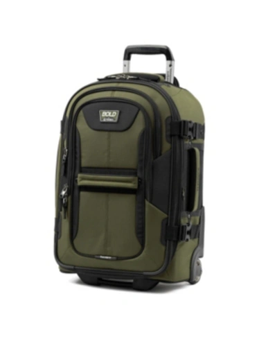 Travelpro Bold 22" 2-wheel Softside Carry-on In Olive