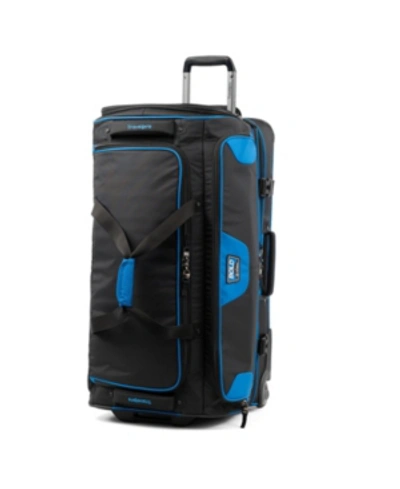 Travelpro Bold 30" Drop Bottom Rolling Duffle In Blue