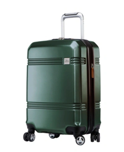 Skyway Glacier Bay 20" Carry-on Hardside Spinner In Green