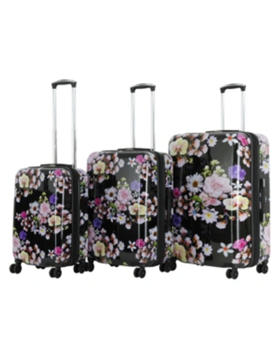 Triforce Luggage Triforce 3-pc. Spinner Luggage Set In Eden