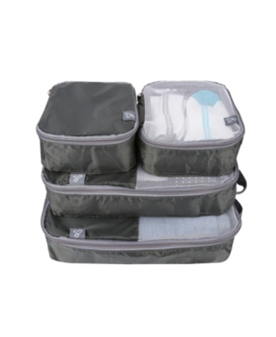 Travelon Soft Packing Organizers, Set Of 4 In Gray