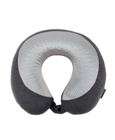 Travelon Cooling Gel Neck Pillow In Charcoal