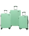 Travelers Club Basette 3-pc. Hardside Luggage Set, Created For Macy's In Mint