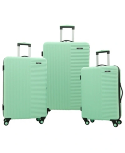 Travelers Club Basette 3-pc. Hardside Luggage Set, Created For Macy's In Mint