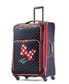AMERICAN TOURISTER DISNEY BY AMERICAN TOURISTER MINNIE MOUSE RED BOW 28" CHECK-IN SPINNER