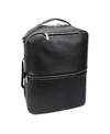 Mcklein East Side 17" 2-in-1 Laptop Tablet Convertible Travel Backpack Cross-body In Black