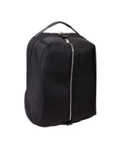 Mcklein South Shore 17" Nylon Laptop Tablet Overnight Backpack In Black