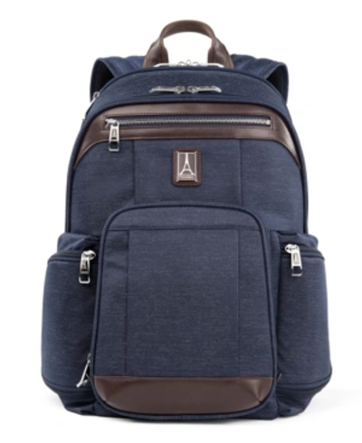 Travelpro Platinum Elite Limited Edition Business Backpack In Limited Edition True Navy