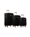 Champs 3-pc. Classic Softside Luggage Set In Black