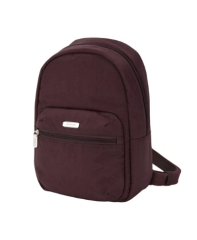 Travelon Anti-theft Essentials Backpack In Cranberry