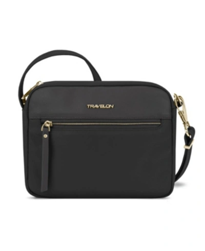 Travelon Anti-theft Addison Small Crossbody In Black
